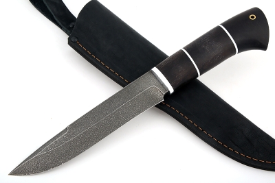 Нож Таран (ХВ5-Алмазка, чёрный граб)