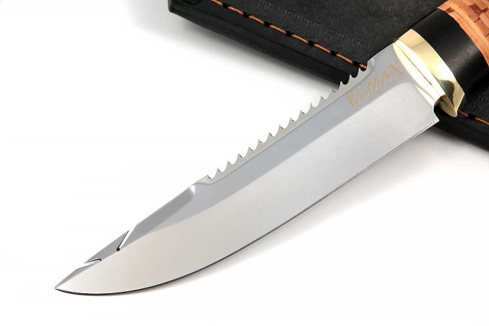 Нож Судак малый (Elmax, береста)