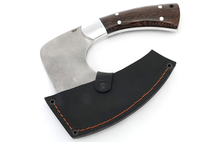 Топорик Гимли сталь кованая 95Х18 со следами ковки, рукоять венг, цельнометаллический