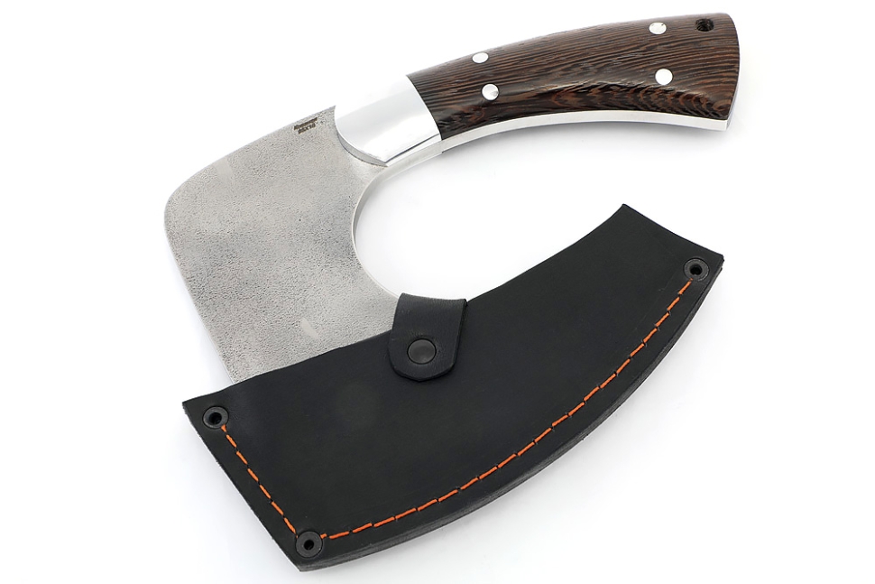 Топорик Гимли сталь кованая 95Х18 со следами ковки, рукоять венг, цельнометаллический