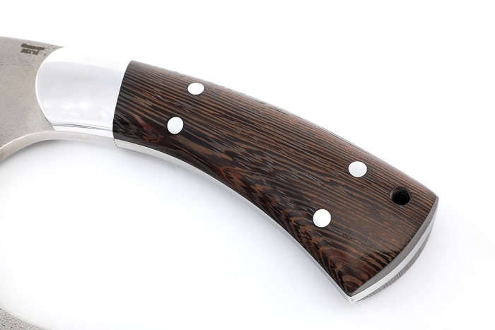 Топорик Гимли сталь кованая 95Х18 со следами ковки, рукоять венг, цельнометаллический