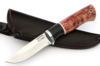 Нож Финт (х12МФ, карельская берёза)