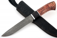 Нож Таран (ХВ5-Алмазка, карельская берёза)