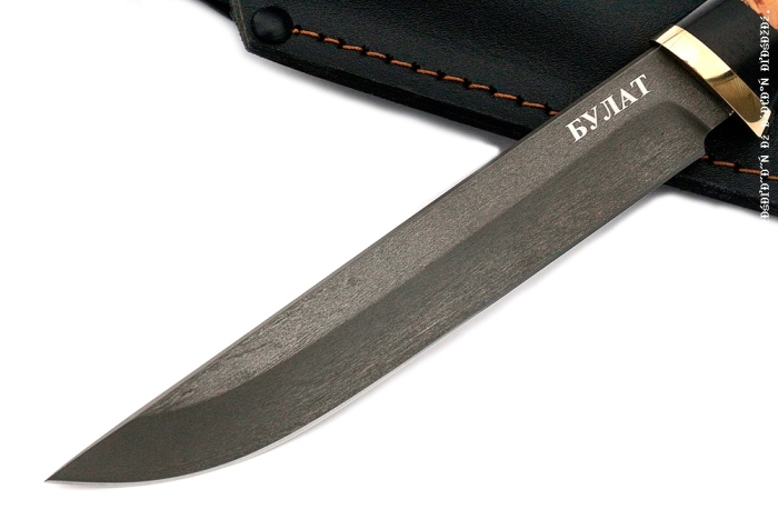 Нож Зубатка-2 (булат, береста)