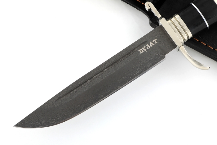 Финка НКВД (булат, рукоять наборная рог лося - литьё)