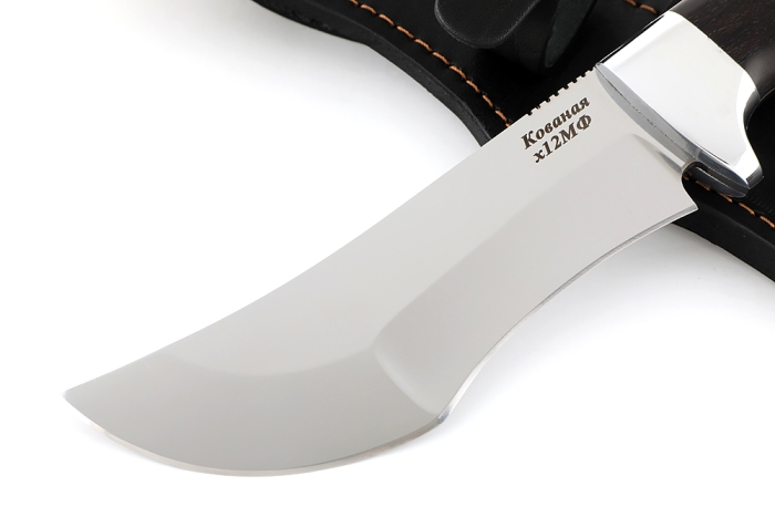 Нож Легионер (х12МФ, чёрный граб) цельнометаллический