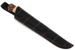 Нож Зубатка-2 (К340, рукоять береста) - Охотничий нож Зубатка-2 вид в ножнах