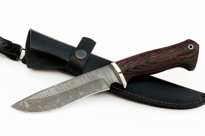 Нож Флагман (дамаск, венге)