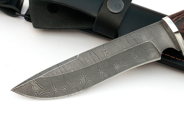 Нож Флагман (дамаск, венге)