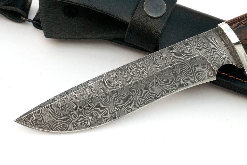 Нож Флагман (дамаск, венге)