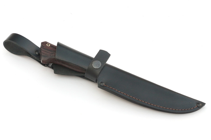 Нож Флагман (дамаск, венге)