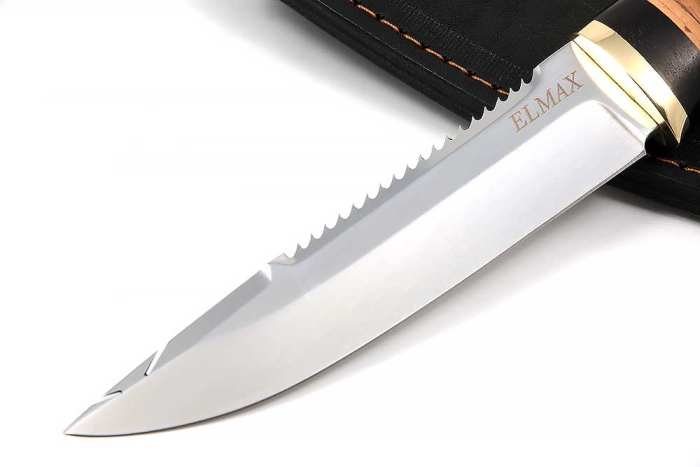 Нож Судак большой (Elmax, береста)