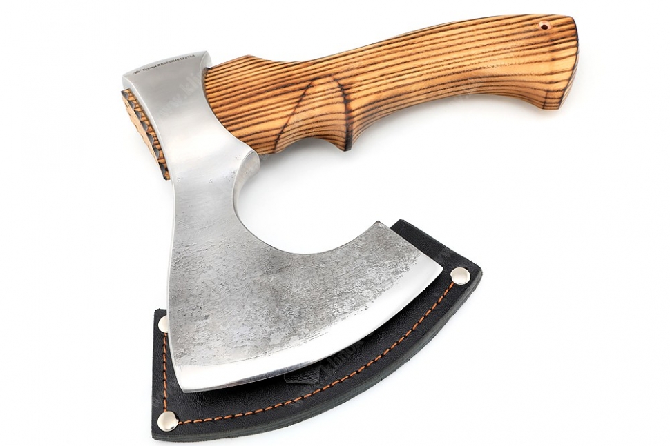 Топор Хозяин (композитный сплав У10+ХВГ, рукоять - американский ясень)