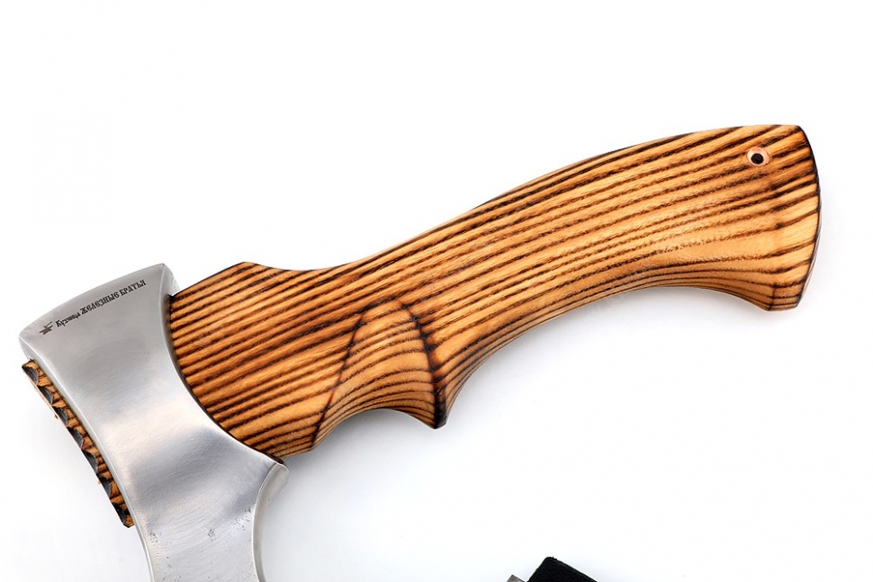 Топор Хозяин (композитный сплав У10+ХВГ, рукоять - американский ясень)