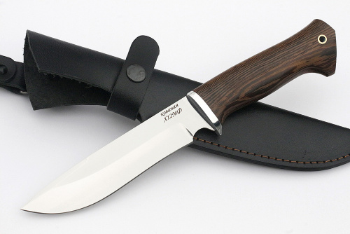 Нож Флагман (х12МФ, венге) 