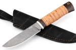 Нож Рысь (К340, рукоять береста) - Универсальный охотничий нож Рысь 