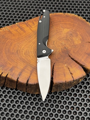 Нож складной Турист AUS8 G10 черная