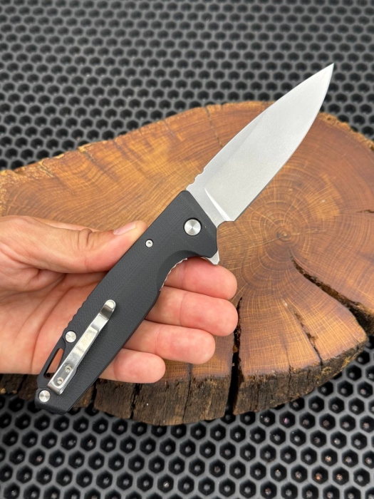Нож складной Турист AUS8 G10 черная