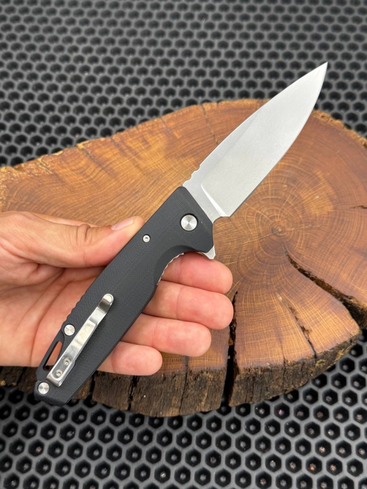 Нож складной Турист AUS8 G10 черная