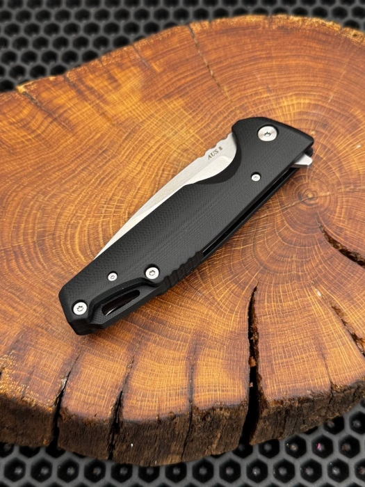 Нож складной Турист AUS8 G10 черная