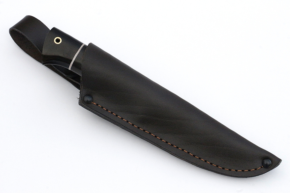 Нож Финт (ХВ5-Алмазка, чёрный граб)