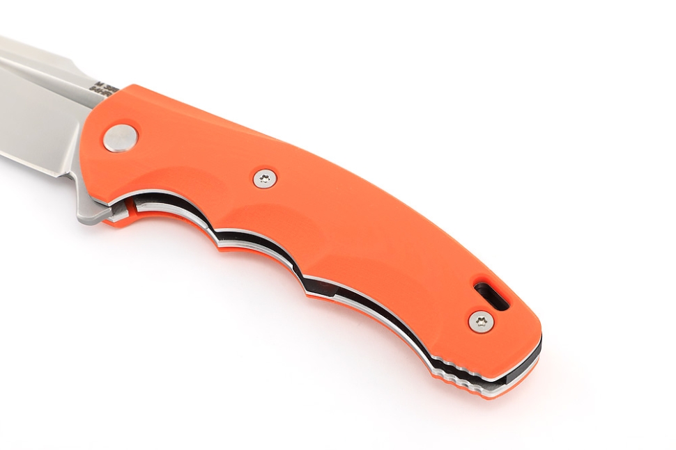 Нож складной Фантом М398 G10 оранжевая