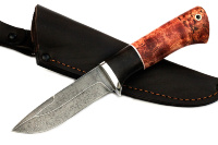 Нож Финт (ХВ5-Алмазка, карельская берёза)