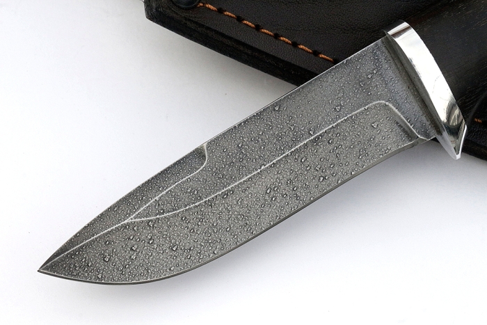 Нож Финт (ХВ5-Алмазка, карельская берёза)