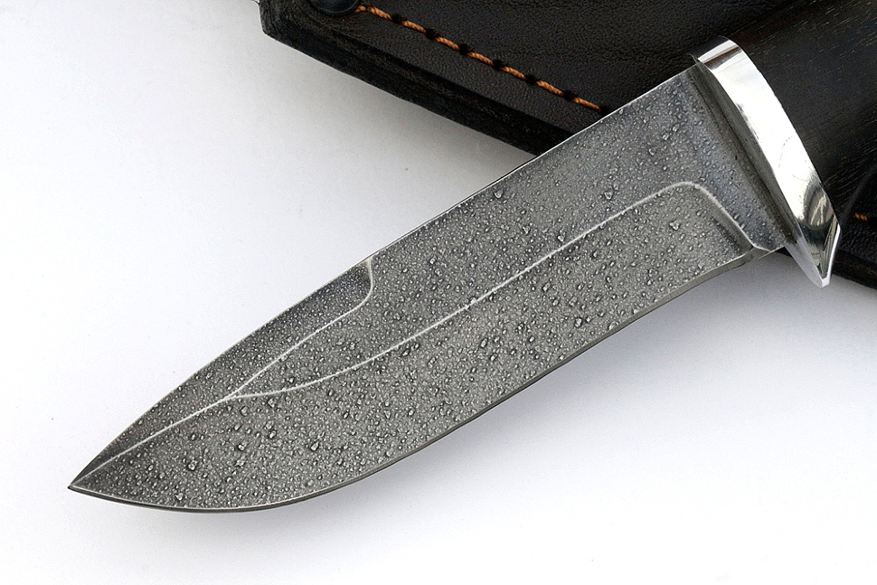 Нож Финт (ХВ5-Алмазка, карельская берёза)