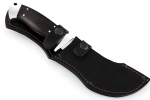 Нож Легионер (порошковая сталь Elmax, чёрный граб - дюраль) цельнометаллический - Нож Легионер (порошковая сталь Elmax, чёрный граб - дюраль) цельнометаллический
