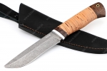 Нож Соболь (К340, рукоять береста) - Нож Соболь (К340, рукоять береста)