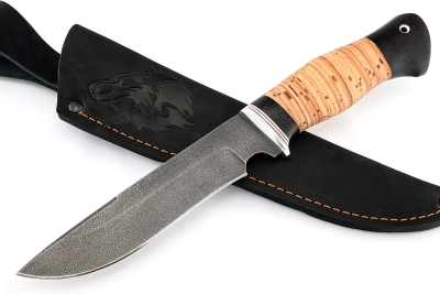 Нож Флагман (ХВ5-Алмазка, береста)