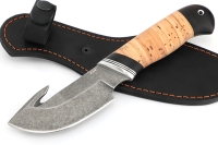 Нож Потрошитель (К340, рукоять береста)