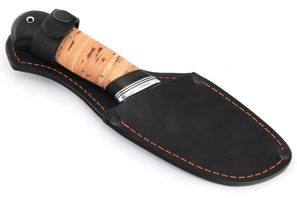 Нож Потрошитель (К340, рукоять береста)