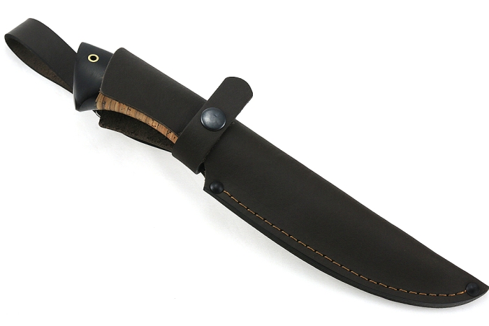 Нож Скат (порошковая сталь Elmax, береста)