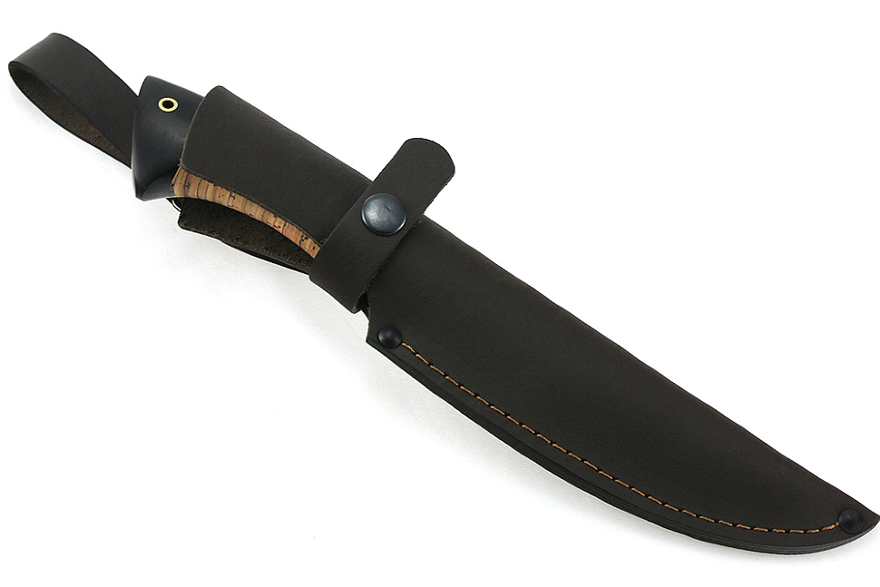 Нож Скат (порошковая сталь Elmax, береста)