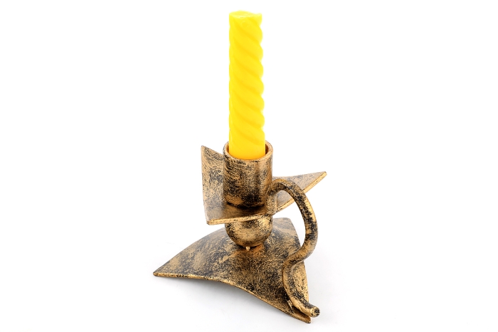 Кованый подсвечник ручной работы №4