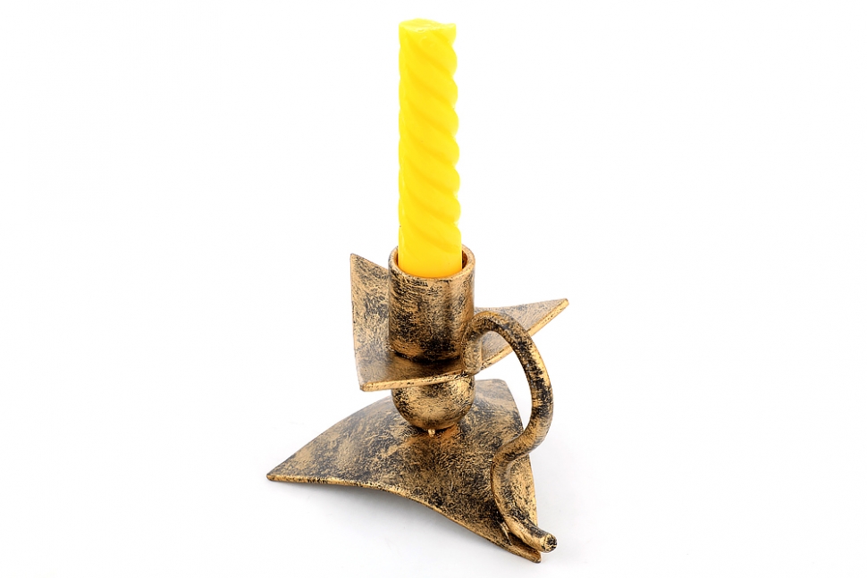 Кованый подсвечник ручной работы №4