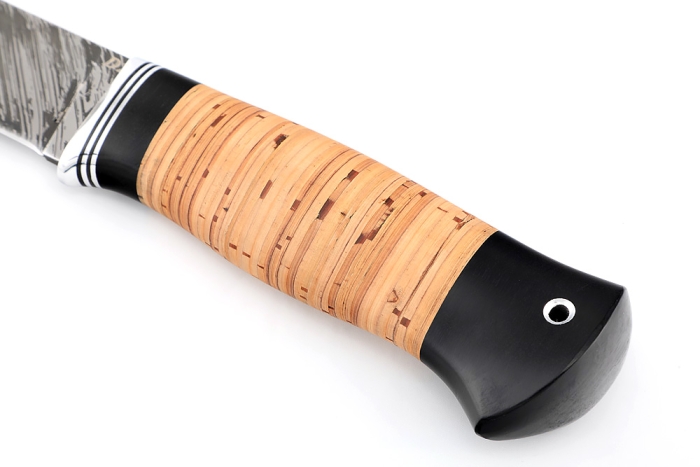 Нож Скорпион (D2, береста)