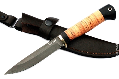 Нож Пантера (булат, береста)