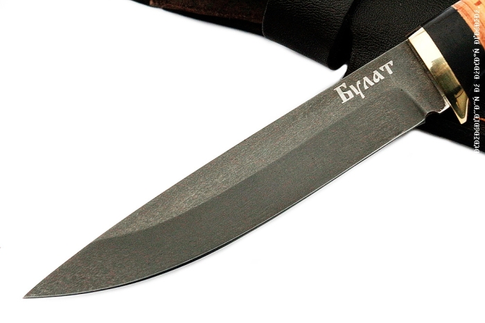 Нож Пантера (булат, береста)