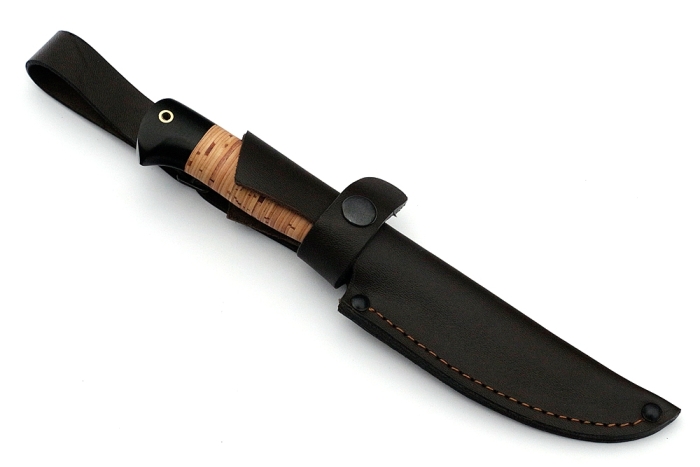 Нож Пантера (булат, береста)