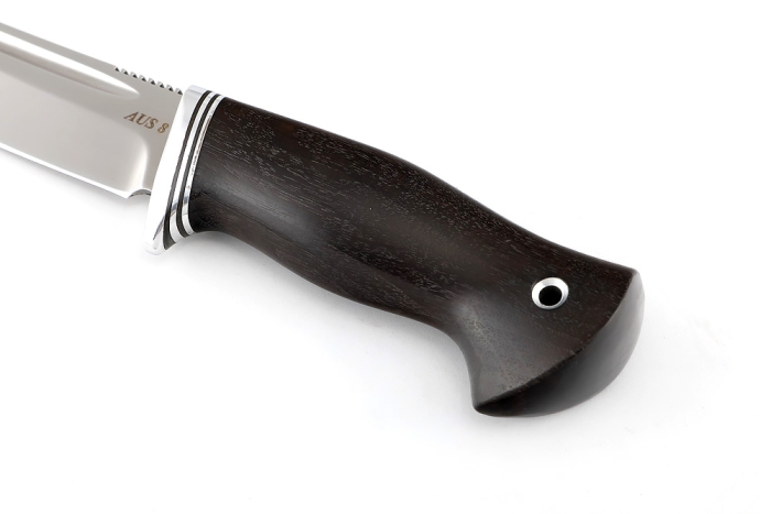 Нож Малыш (AUS8 рукоять черный граб)